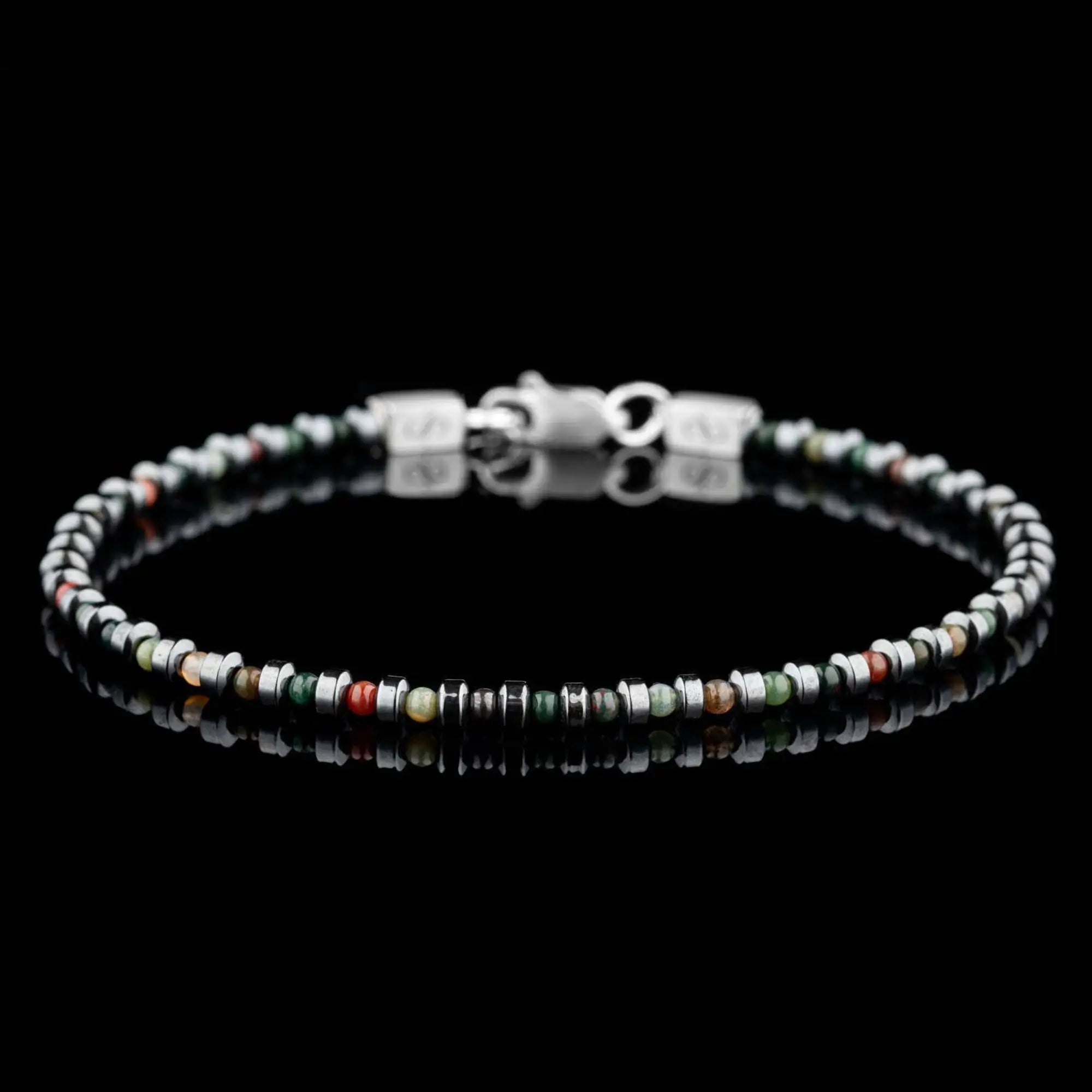 Bloodstone Bracelet IV (2mm)