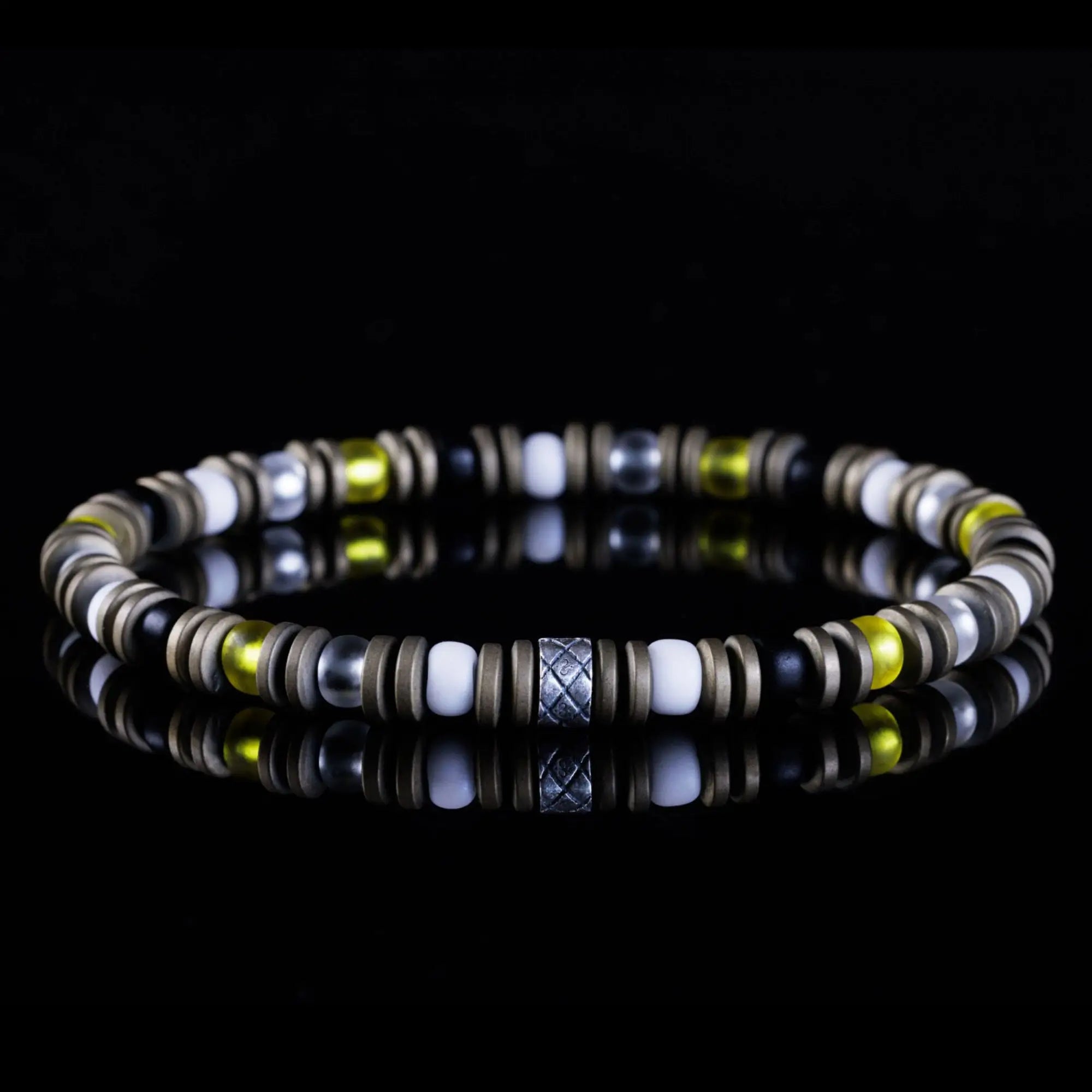 Hematite Bronze Bracelet VIII (6mm)