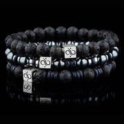 Lava Black Ceramic Bundle V (8mm)