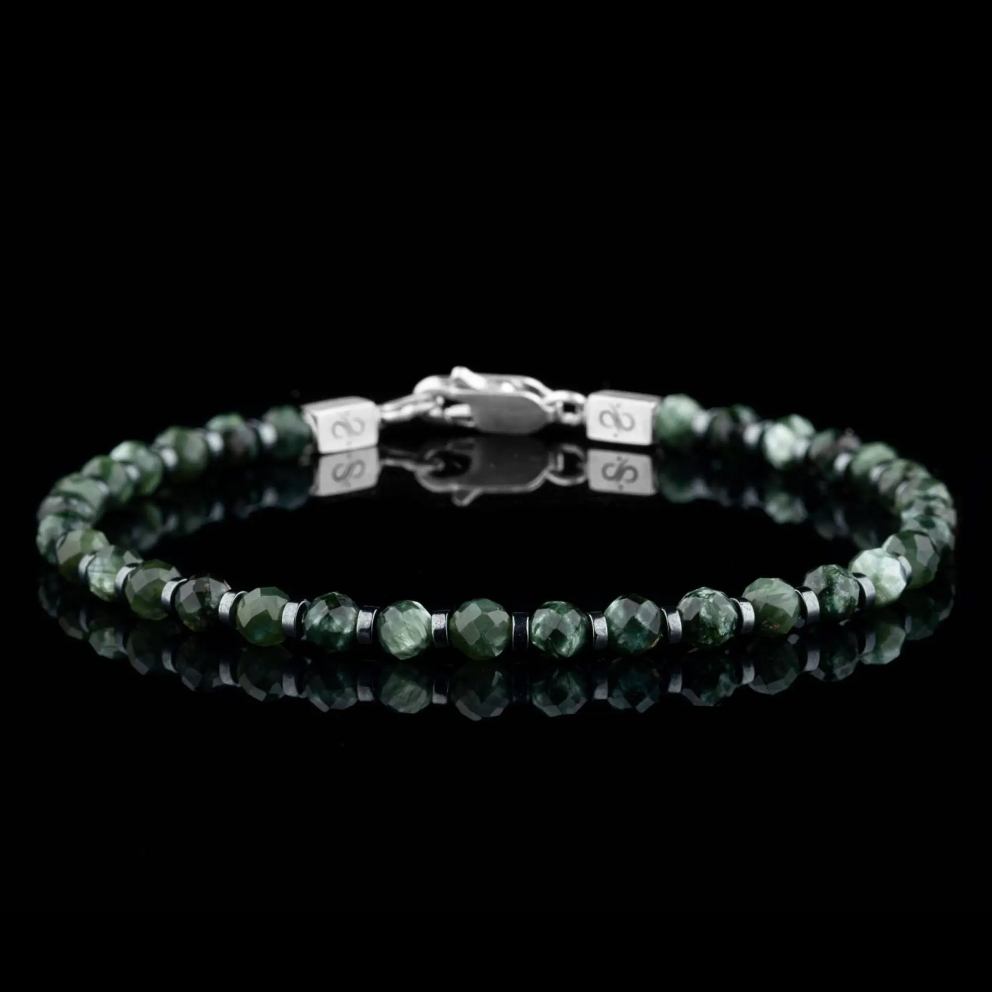 Seraphinite Bracelet IV (4mm)