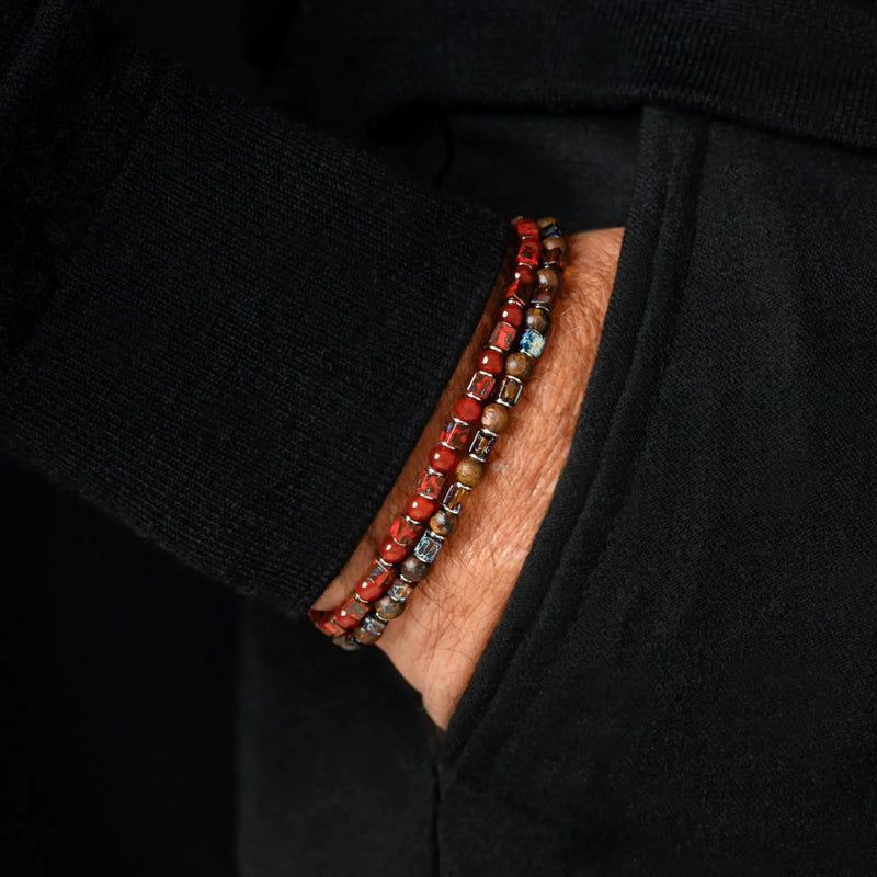 Carnelian Bracelet I (4mm) - Primary Specimen