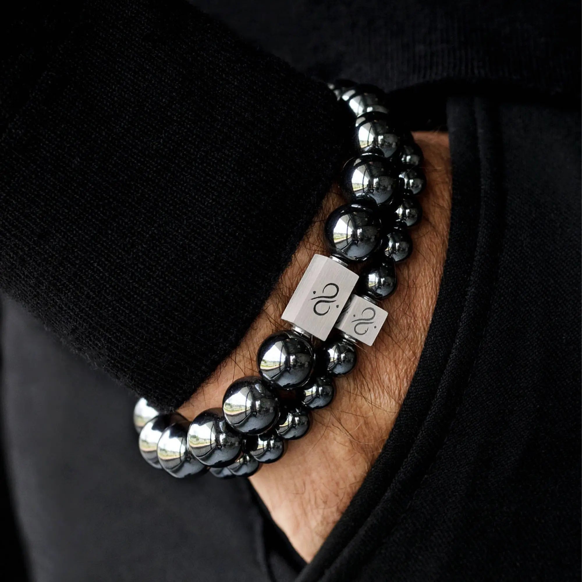 Classic Hematite Bracelet II (8mm)
