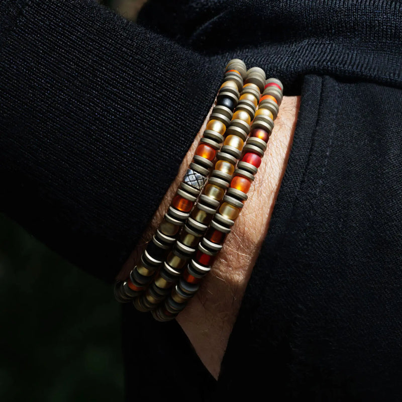 Hematite Bronze Bracelet XII (6mm)
