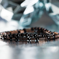 Black Onyx Bracelet V (4mm)