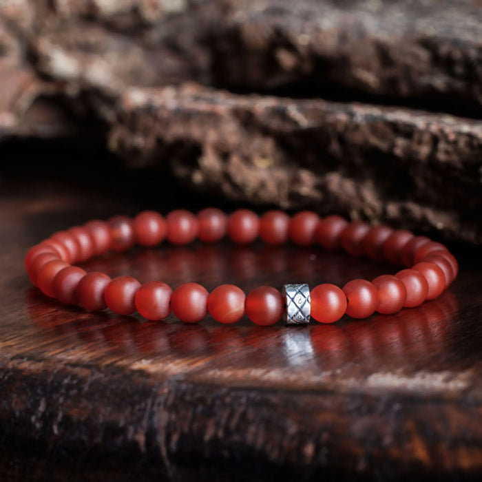 Carnelian Bracelet XI (6mm) - Secondary Specimen
