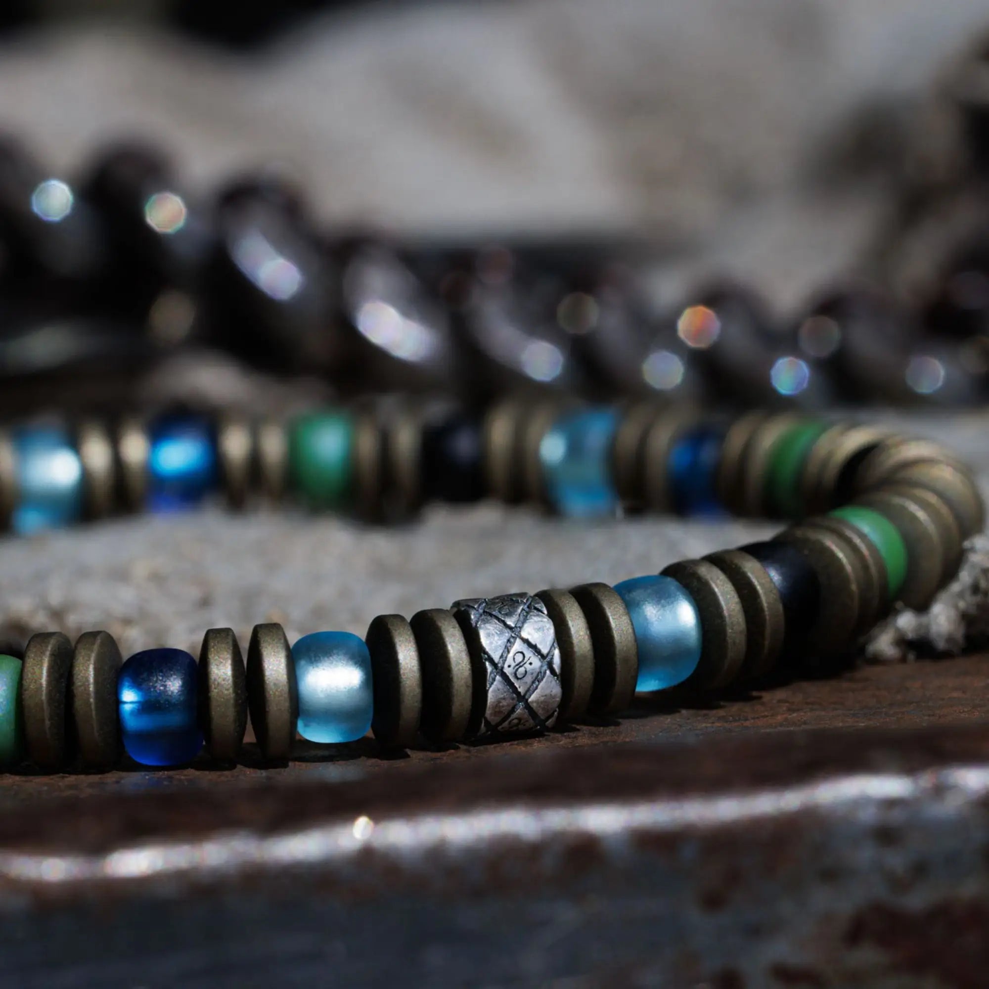 Hematite Bronze Bracelet IX (6mm)