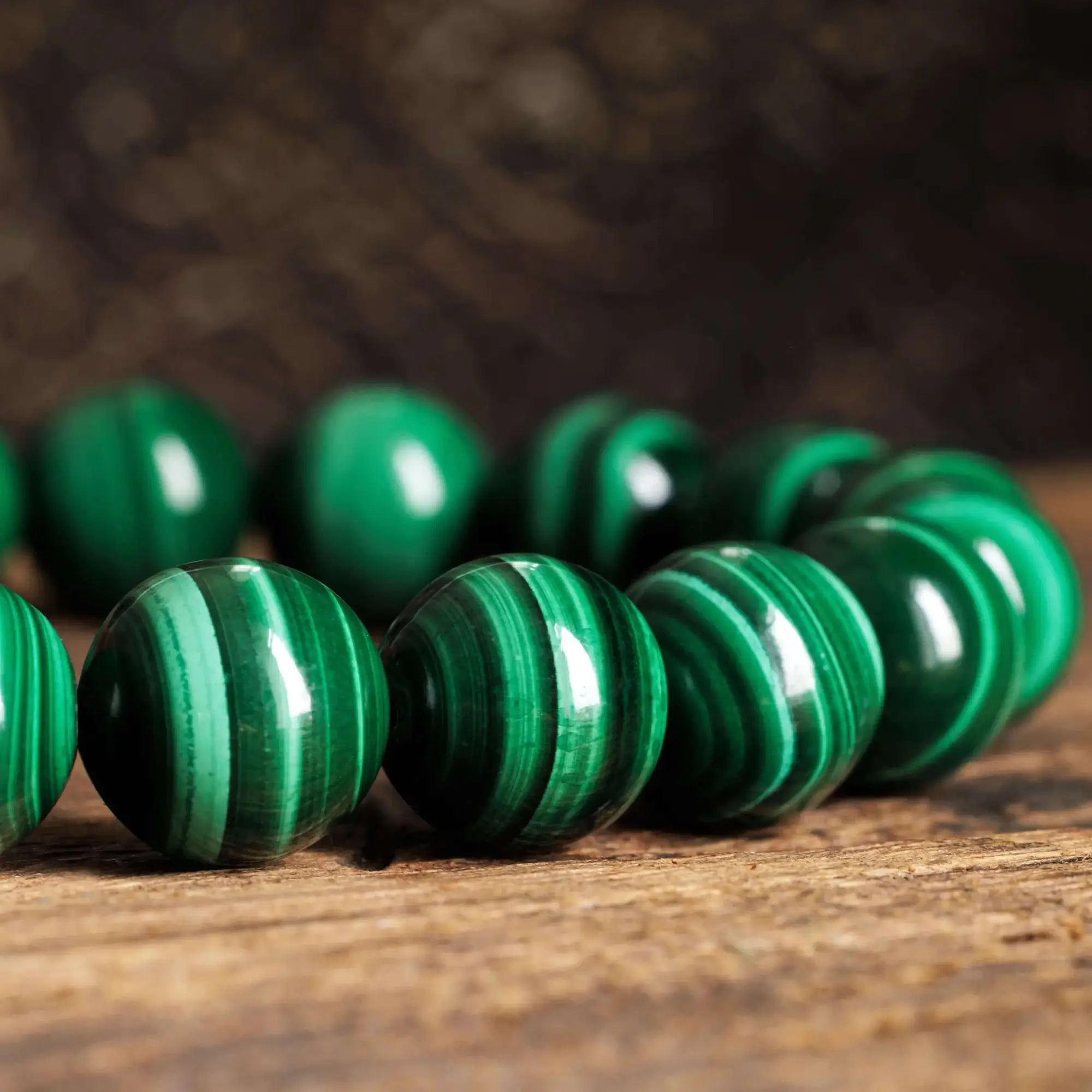 Malachite Bracelet VIII (12mm)