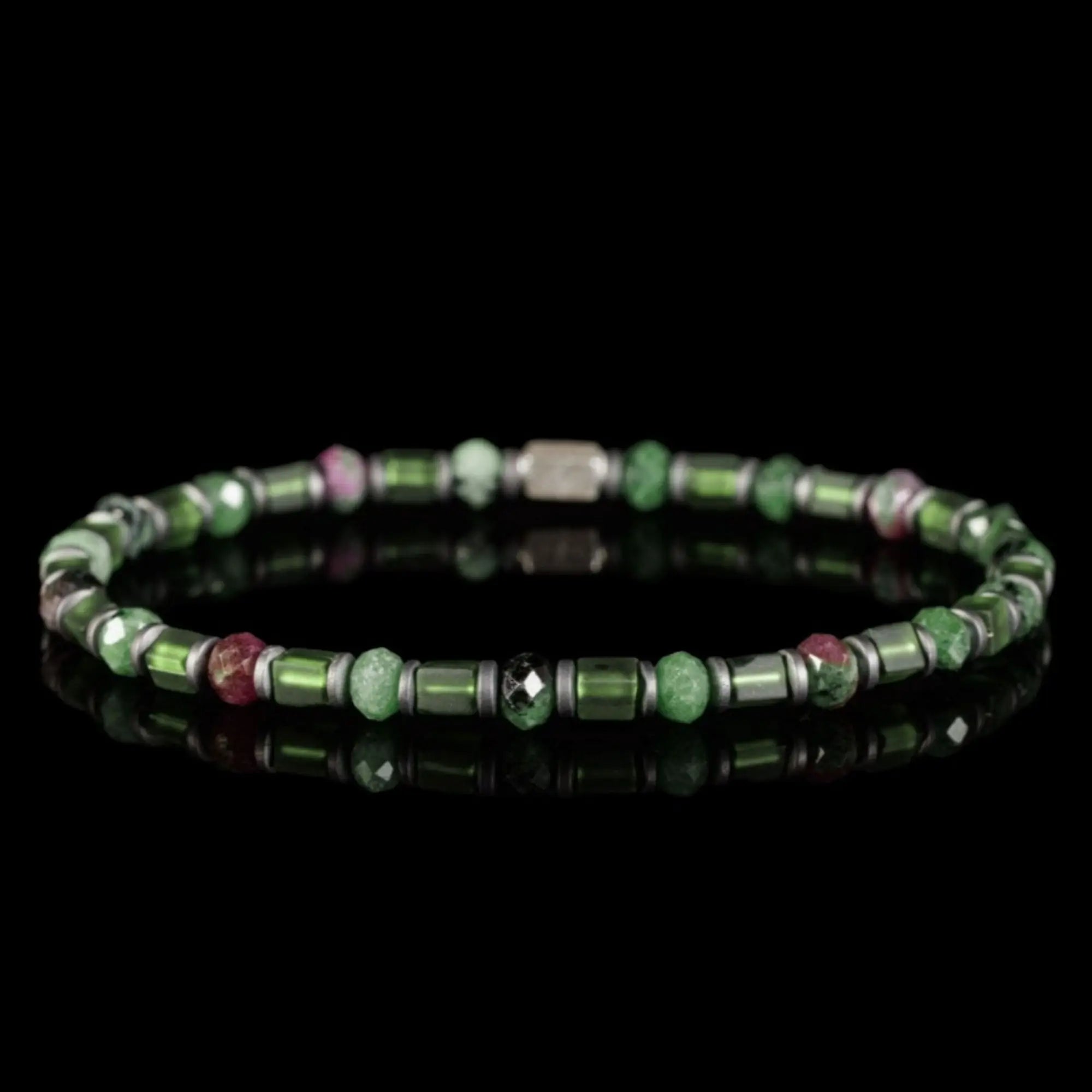 Ruby in Zoisite Bracelet III (5mm)