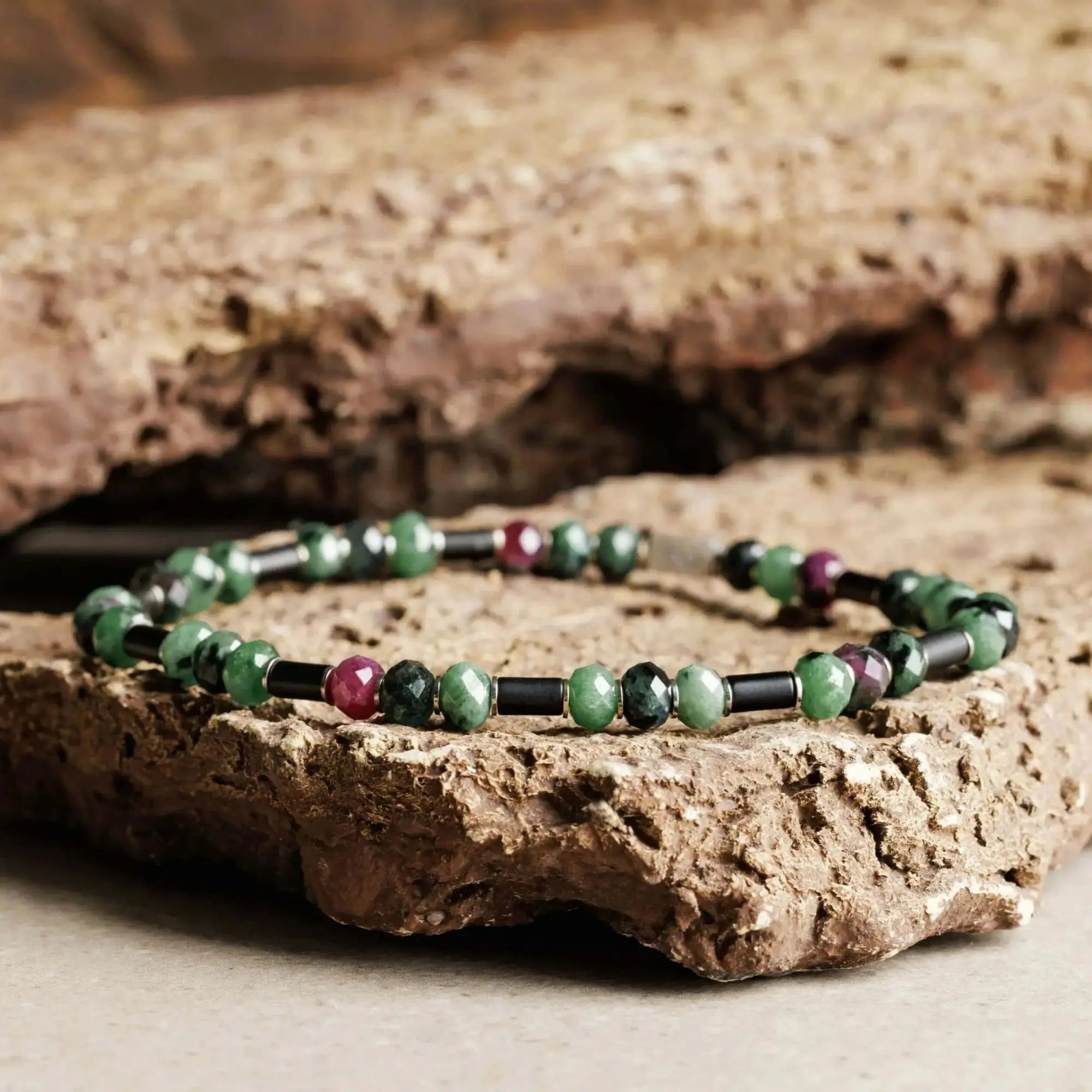 Ruby in Zoisite Bracelet II (5mm)