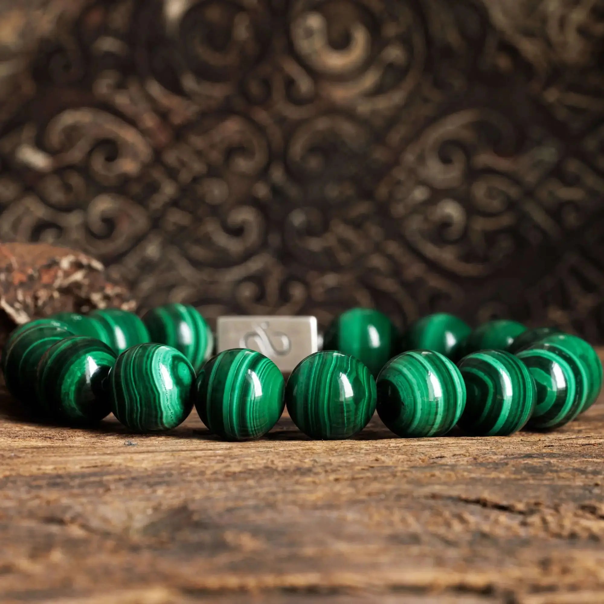 Malachite Bracelet VIII (12mm)