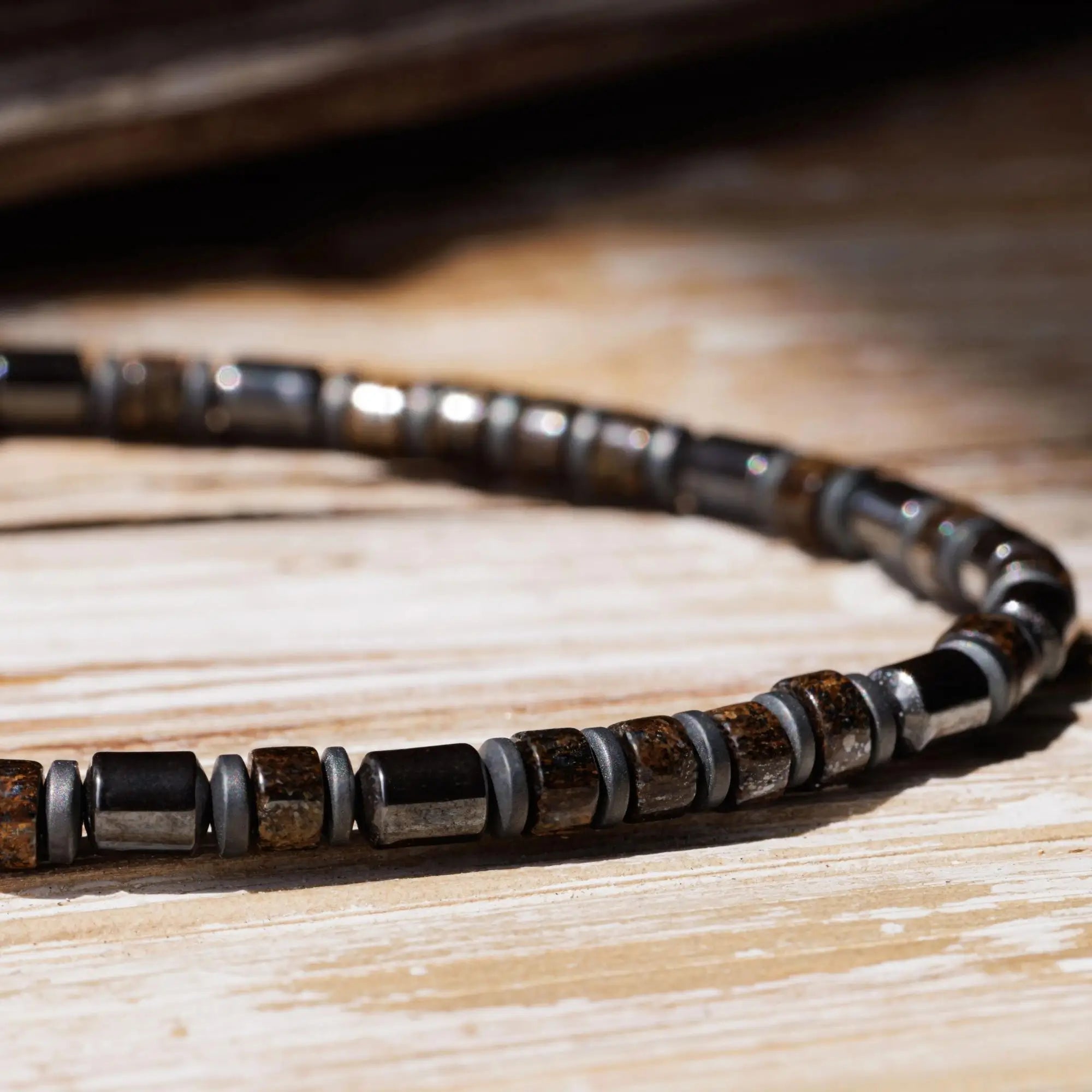 Bronzite Bracelet V (4mm)